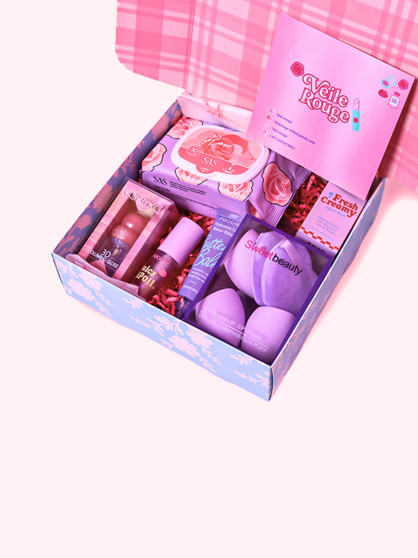 Purple Glam Makeup Box