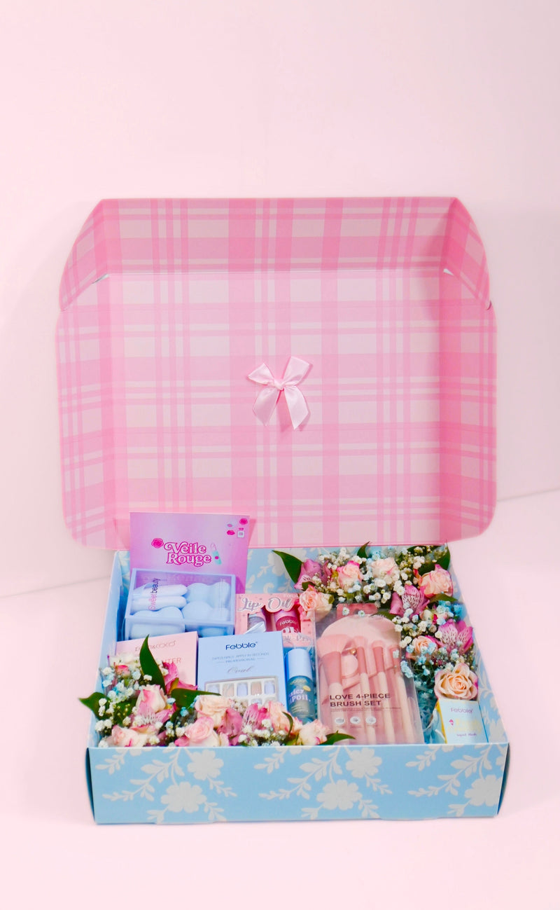 Makeup & Flowers Box