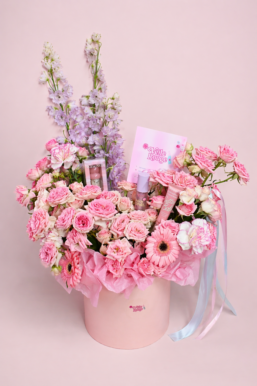 Couture Flower & Makeup Box