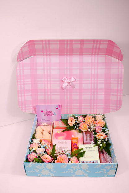 Mandarin Flower & Makeup Box