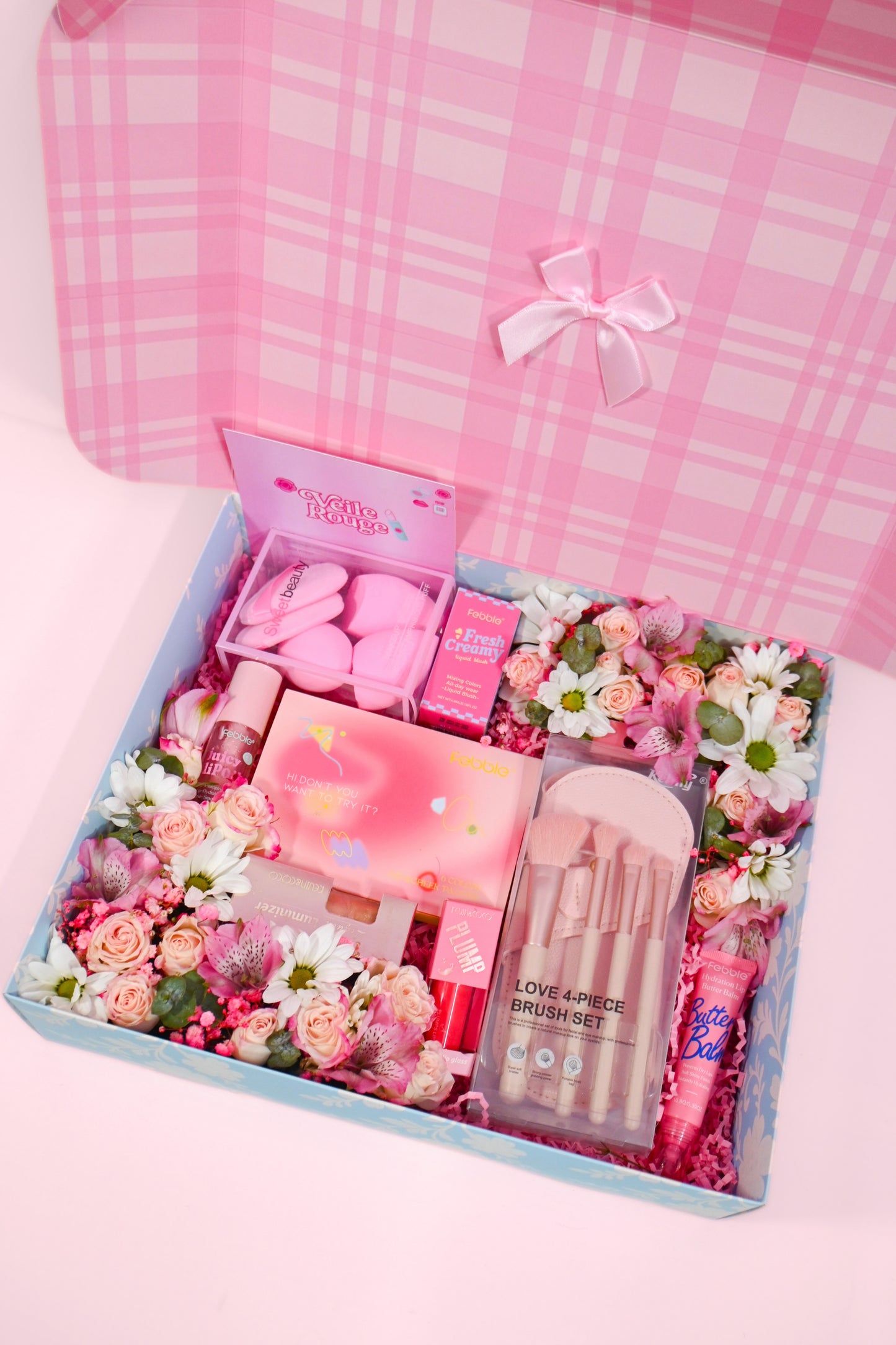 Lush Makeup & Flower Box