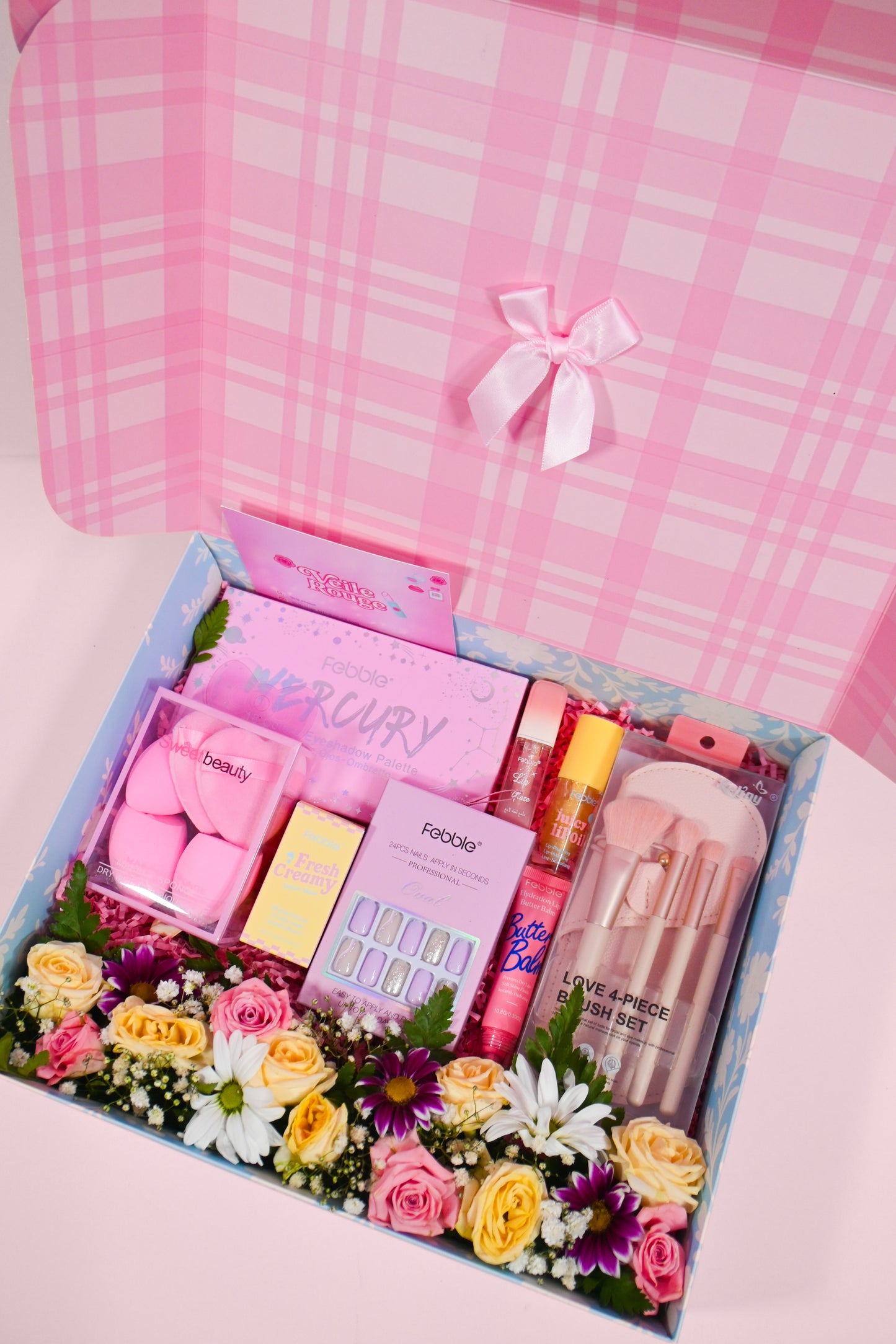 Sunny Floral & Makeup Box