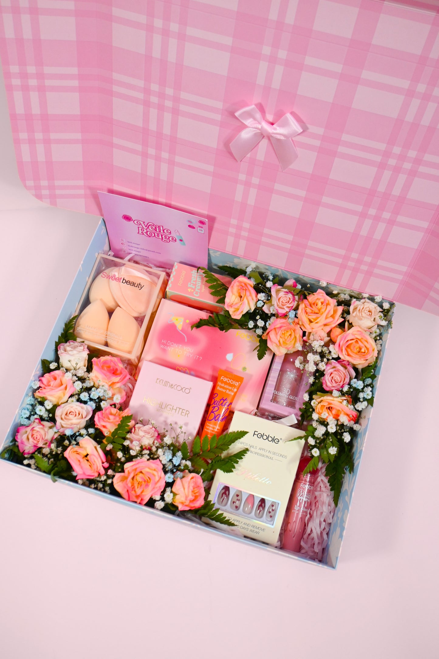 Mandarin Flower & Makeup Box