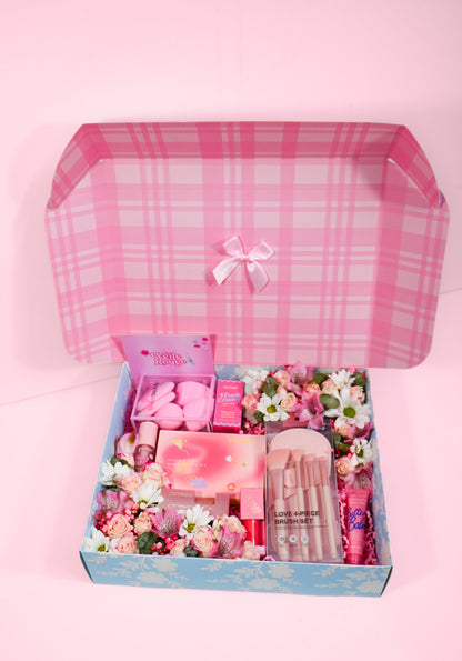 Lush Makeup & Flower Box