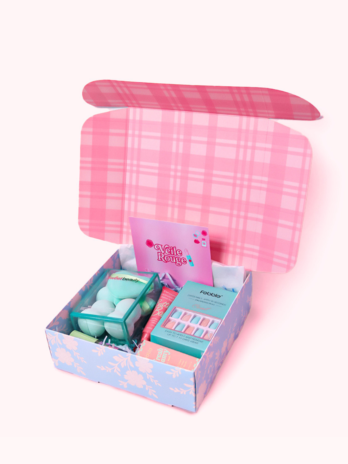 Mint Glam Makeup Box