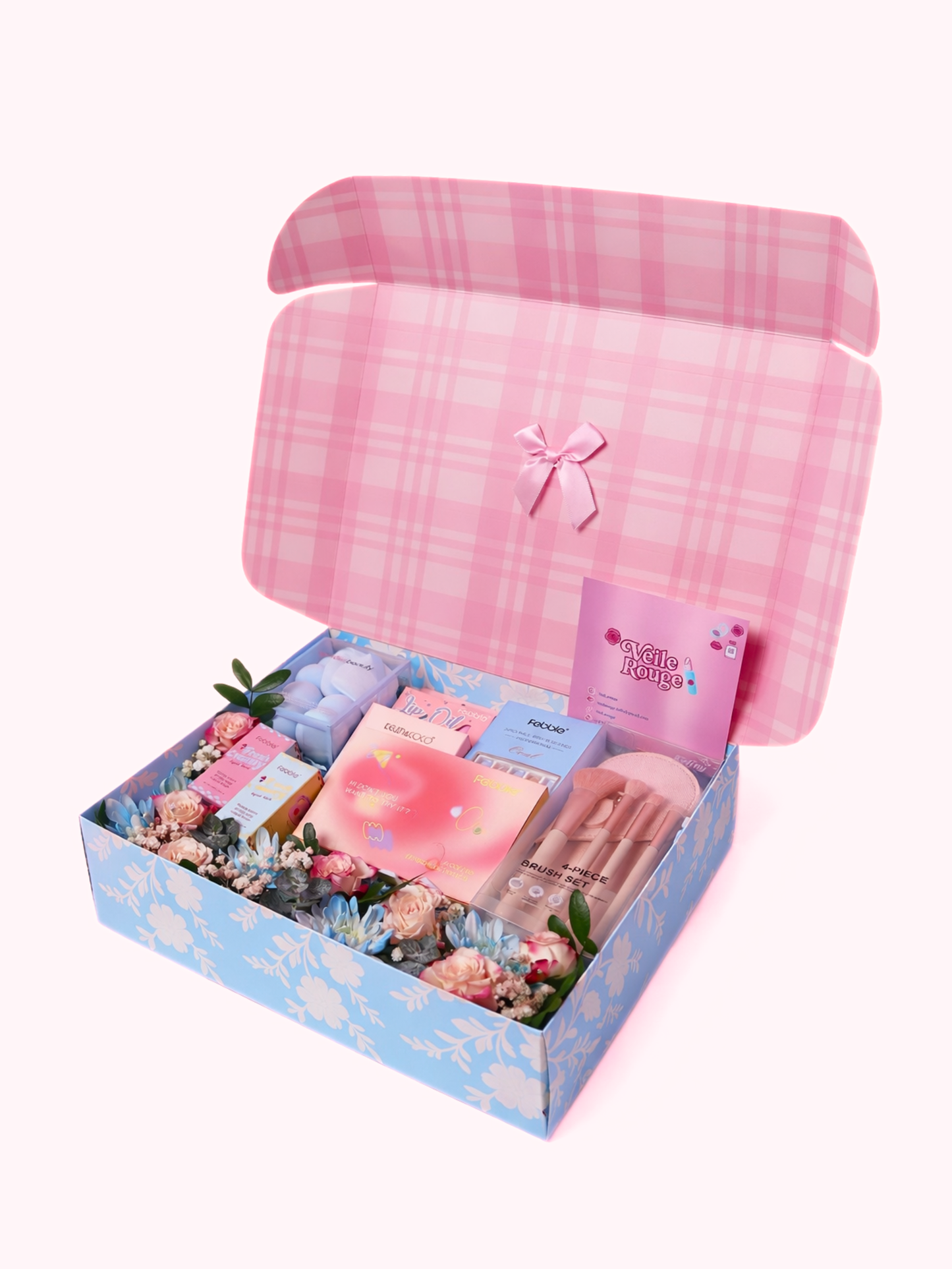 Divine Makeup & Flower Box