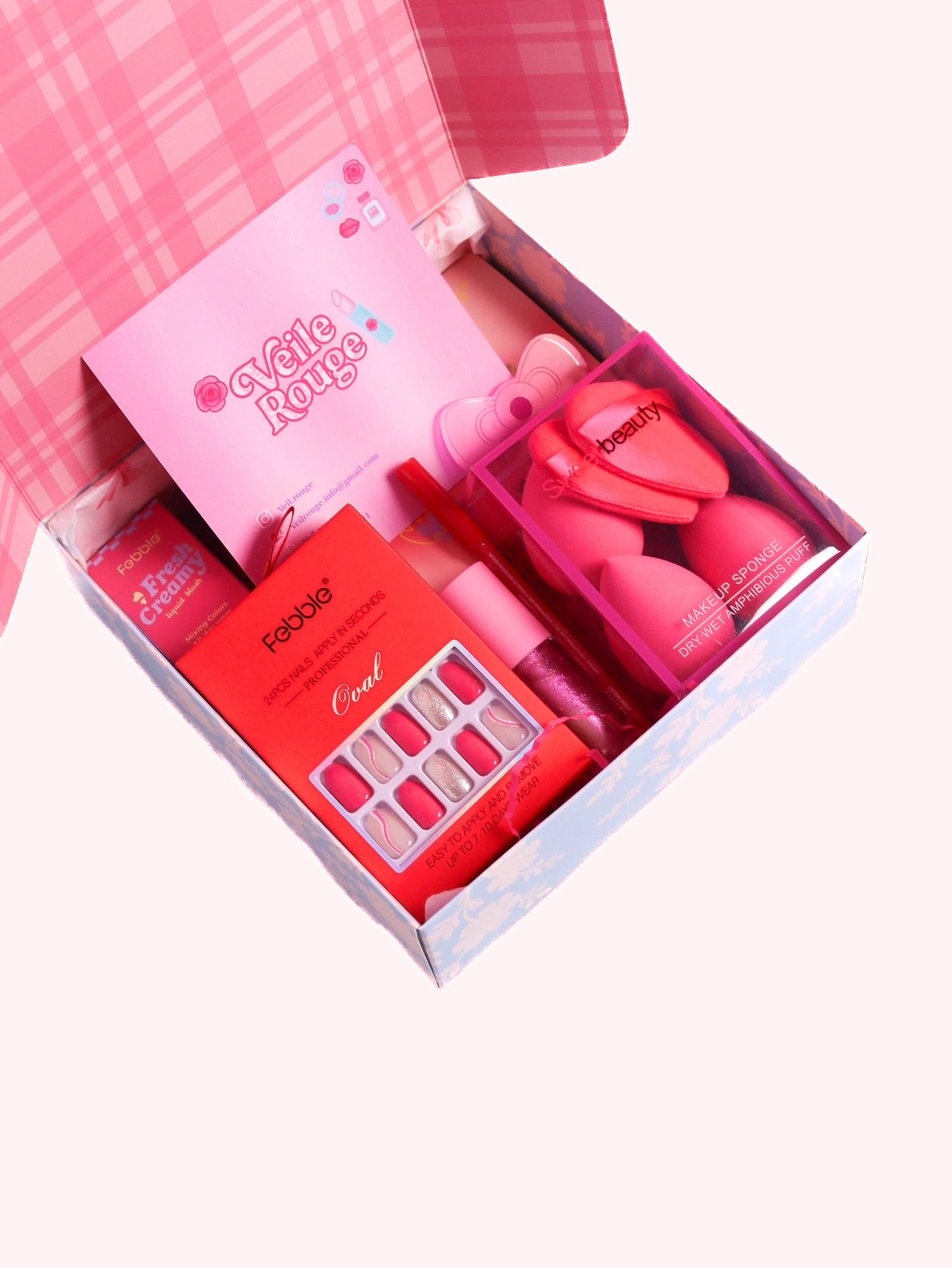 Fuchsia Glam Makeup Box