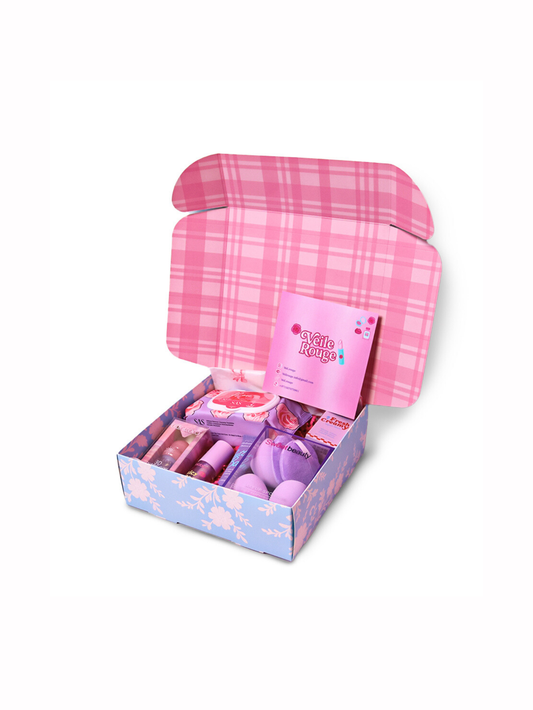 Purple Glam Makeup & Beauty Gift Box