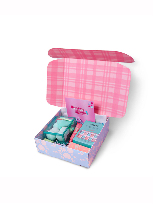 Pastel Mint Glam Makeup & Beauty Box