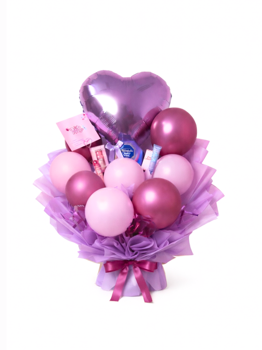 Purple Chocolate & Makeup Bouquet | Eid Collection
