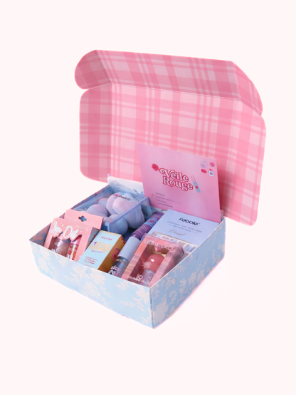 Blue Glam Makeup Box