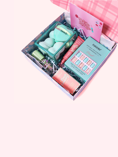 Mint Glam Makeup Box