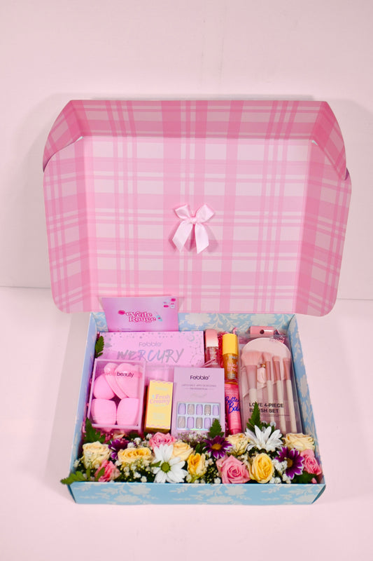 Sunny Floral & Makeup Box